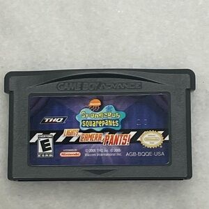 5 for $60 SpongeBob SquarePants lights camera pants Gameboy advance cartridge